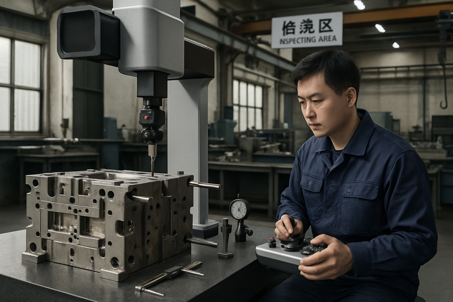 宁海县第一注塑模具生产车间